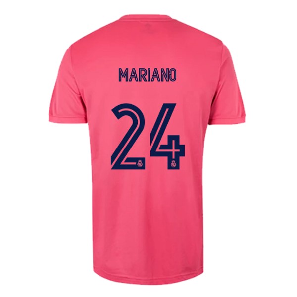 Maillot Football Real Madrid Exterieur NO.24 Mariano 2020-21 Rose